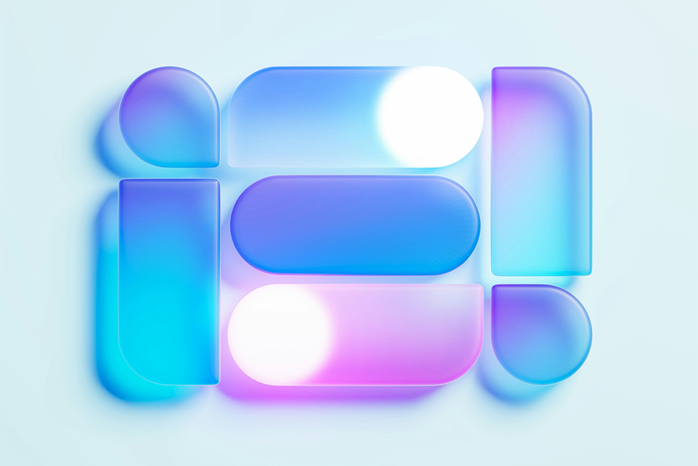 Creative abstract illustration conveying innovation and ideas