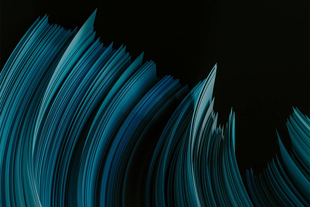 Creative abstract illustration conveying innovation and ideas