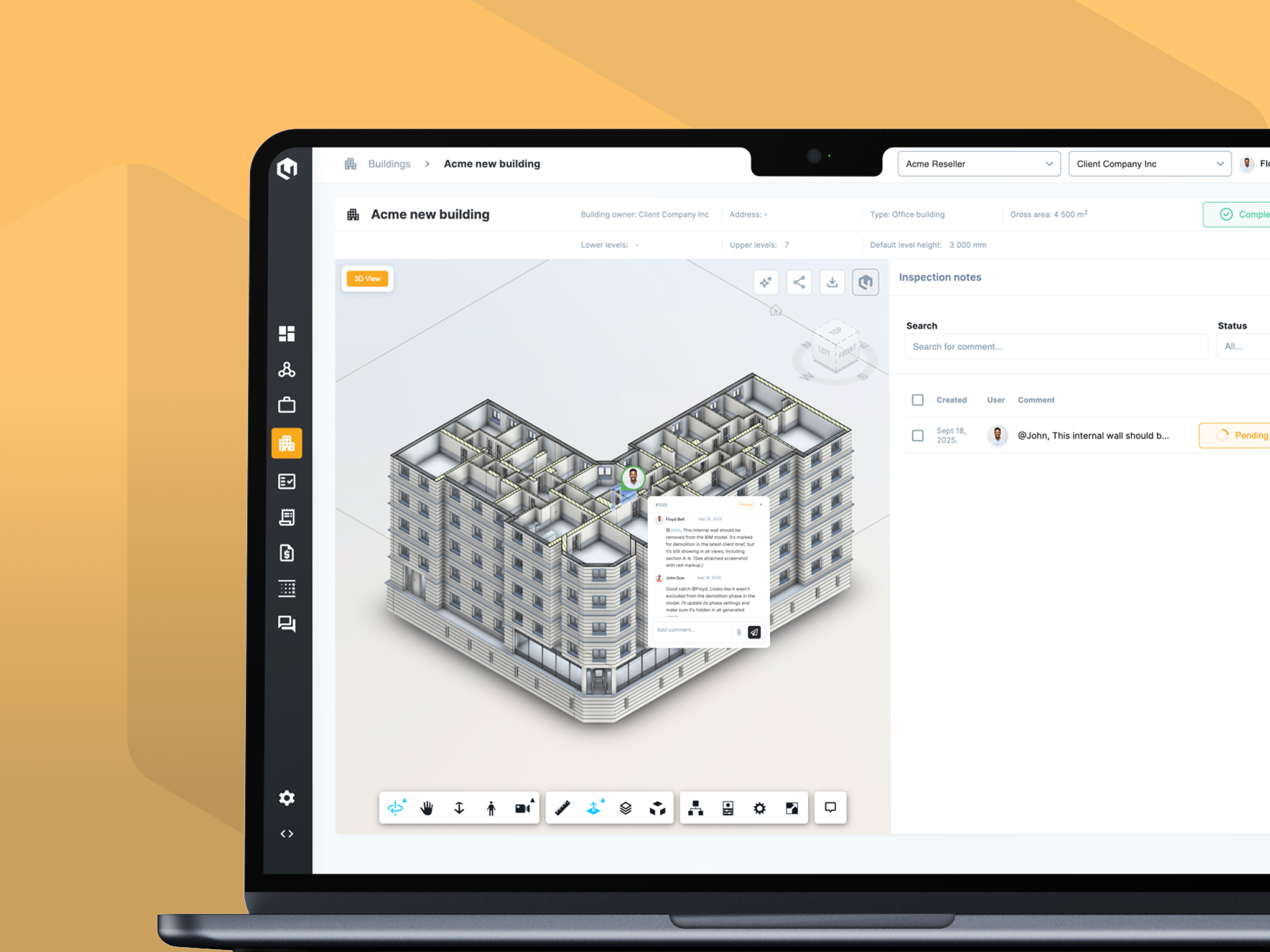Team member working on interface for Credecore’s invoicing and factoring platform