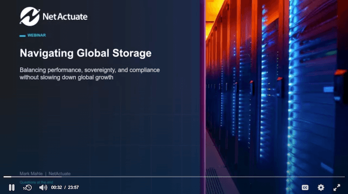 Global Storage Is Now a Business Strategy