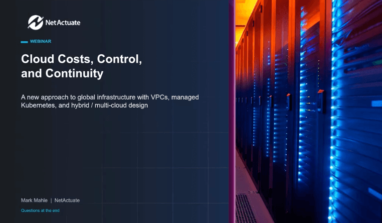 Cloud Costs, Control, and Continuity