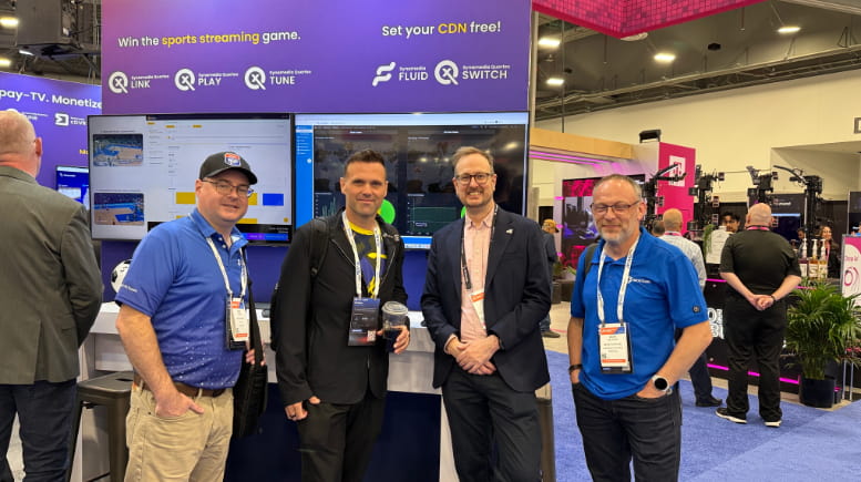 Our Partnership with Synamedia at NAB 2026: Fluid EdgeCDN, Quortex Switch, and What Comes Next