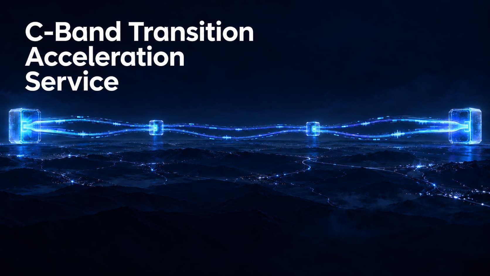 The C-band transition now runs on the Media Substrate