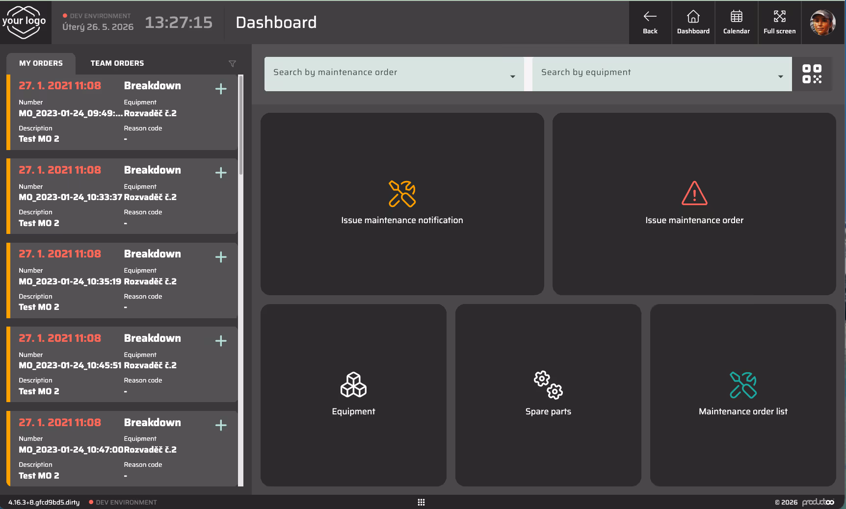 Maintenance Board