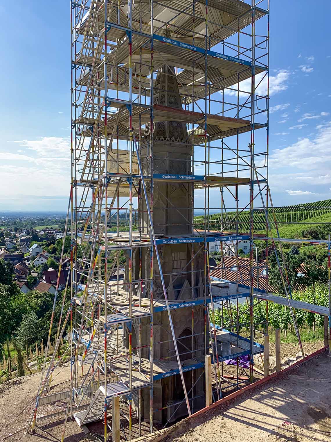 SenaTorre in costruzione.