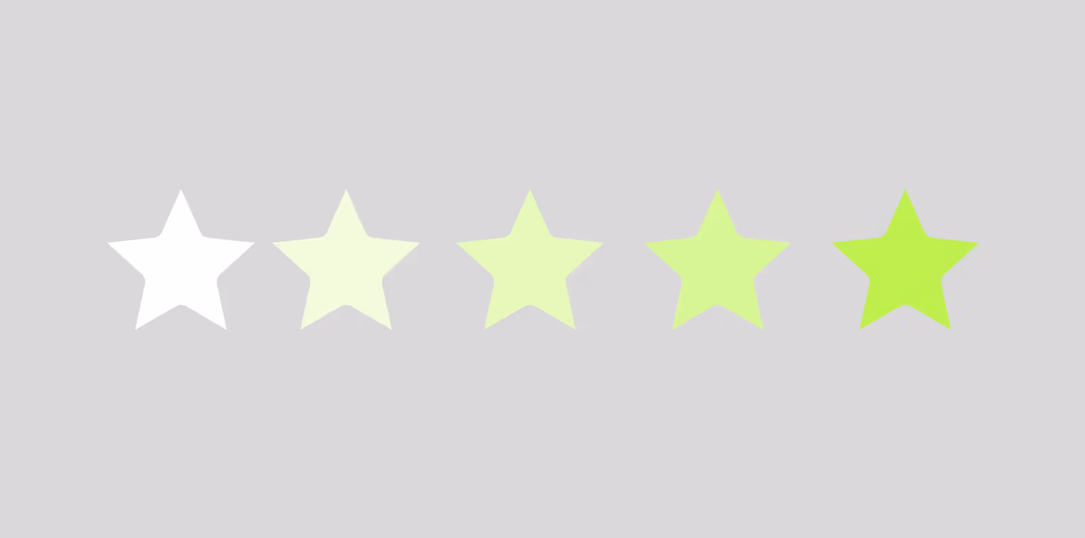 5 stars rating illustration user feedback