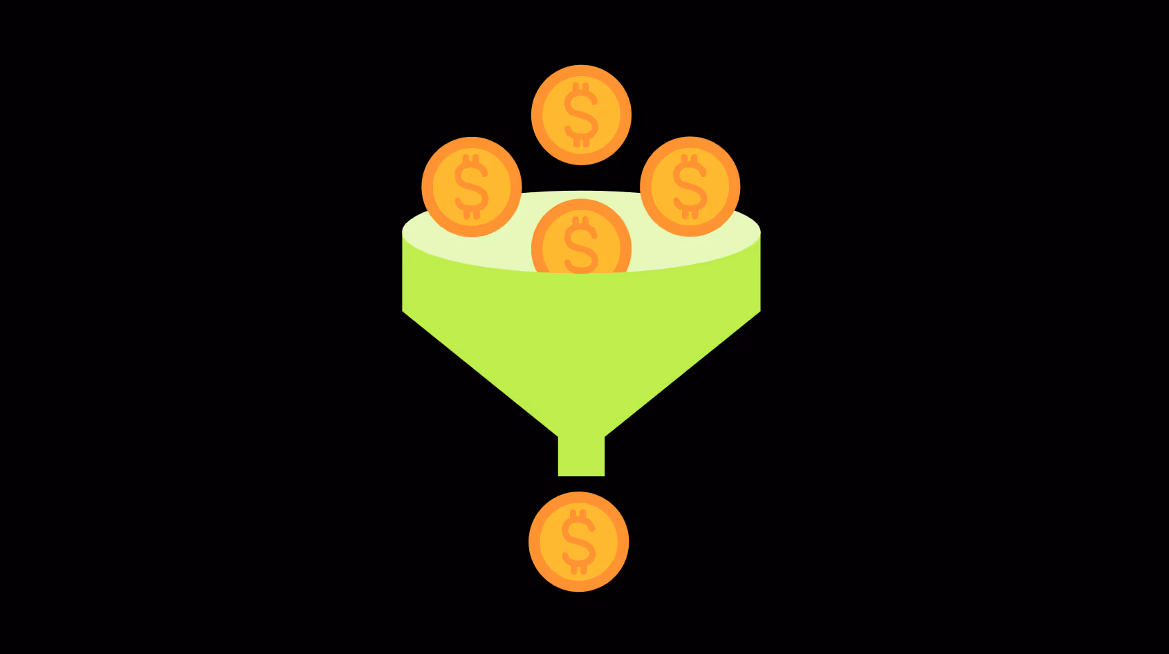 Representative image showing a funnel