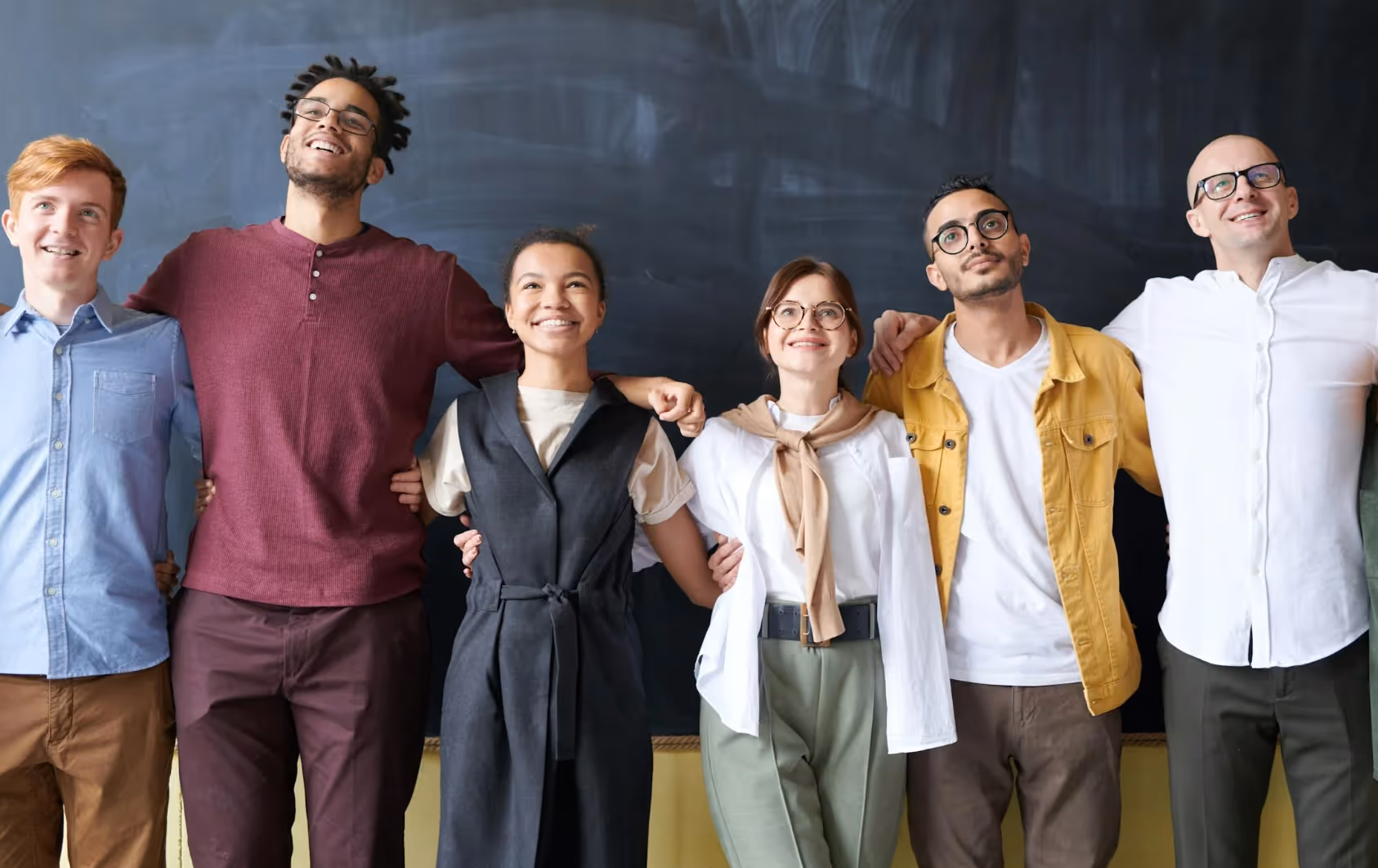 representative image for people standing with different persona