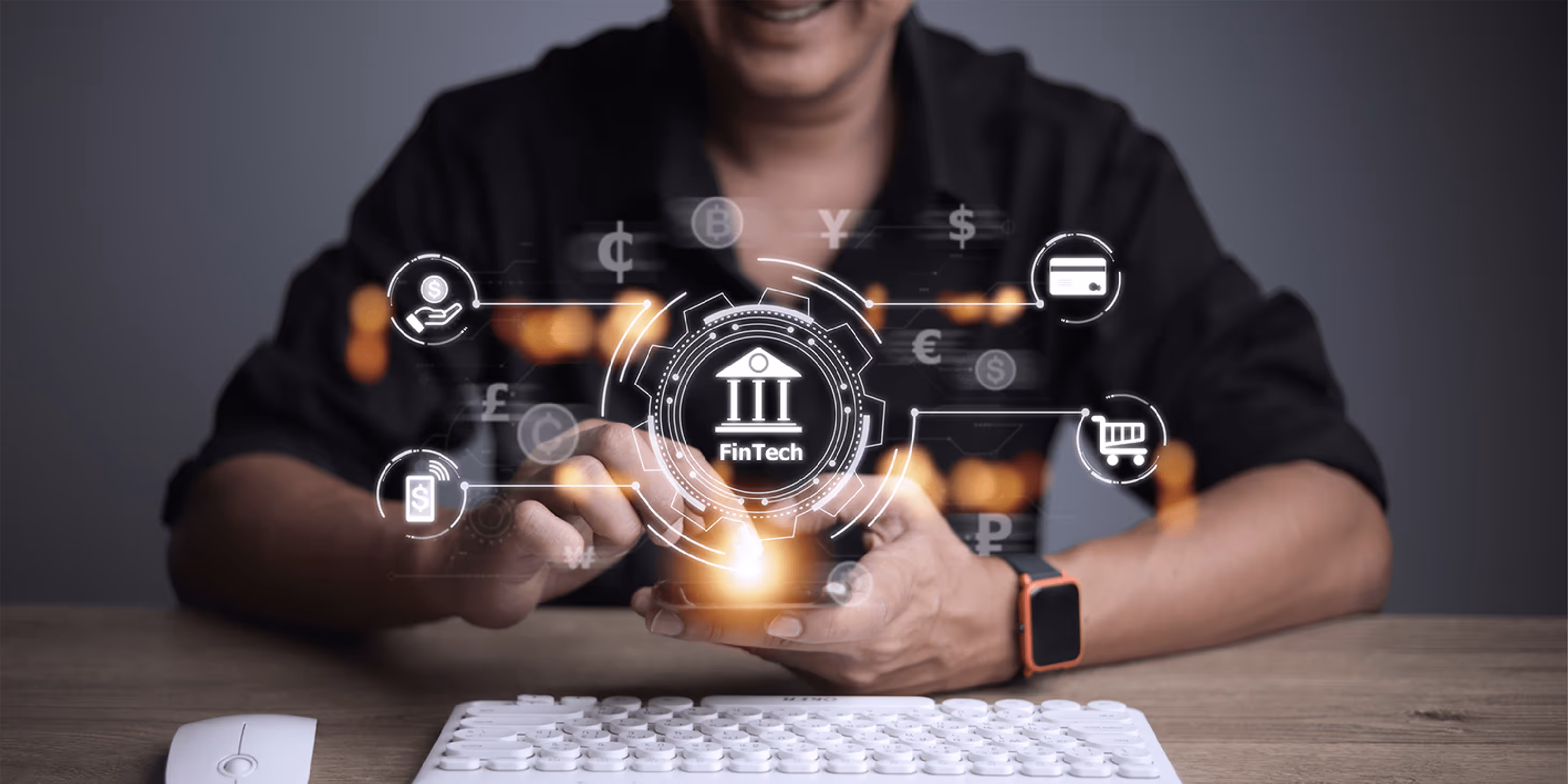 Fintech Investment Financial Internet Technology Concept
