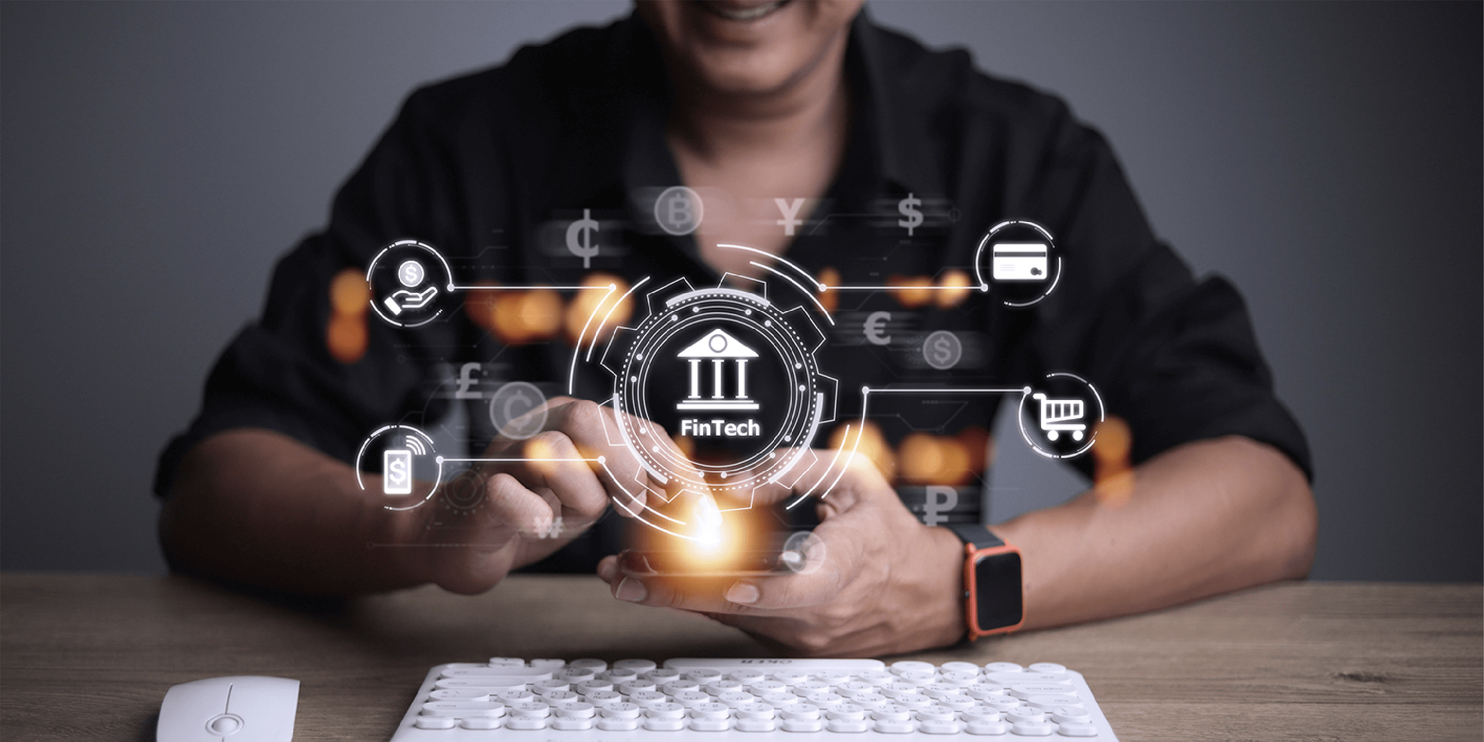 Fintech Investment Financial Internet Technology Concept