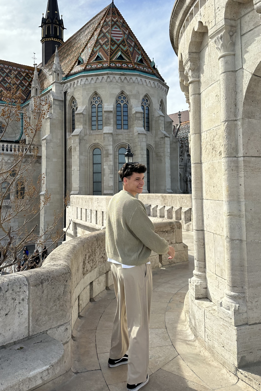 Schnapschuss von Christophe bei einem Trip nach Budapest