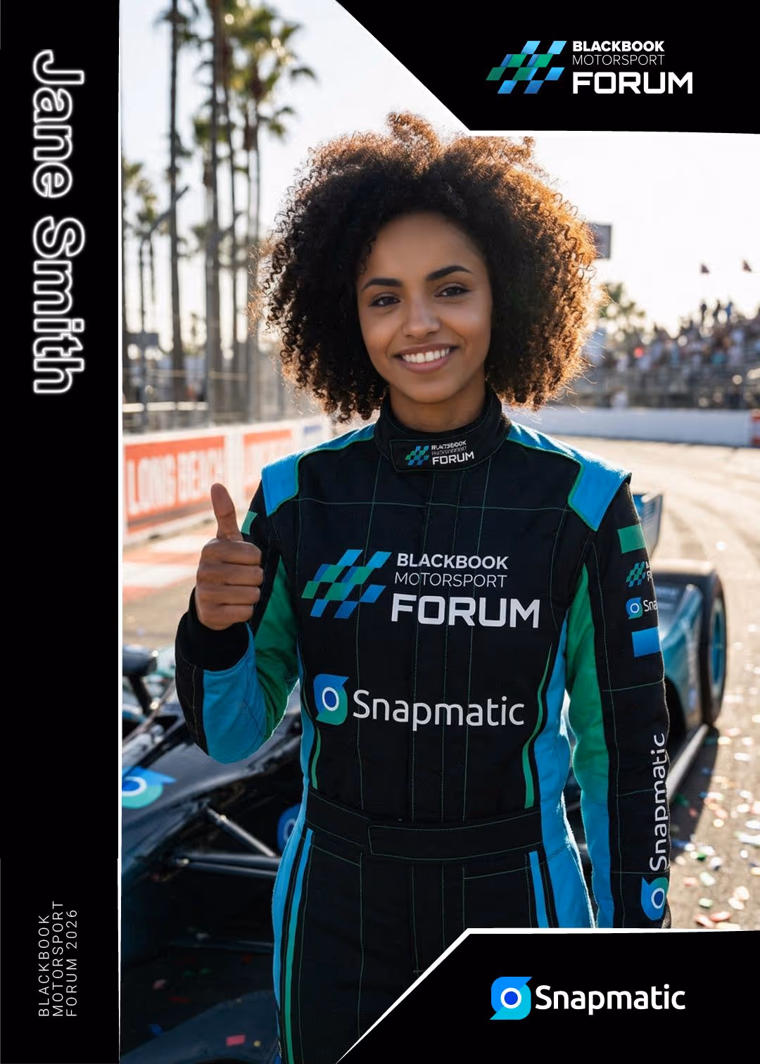 AI trading card activation for motorsports