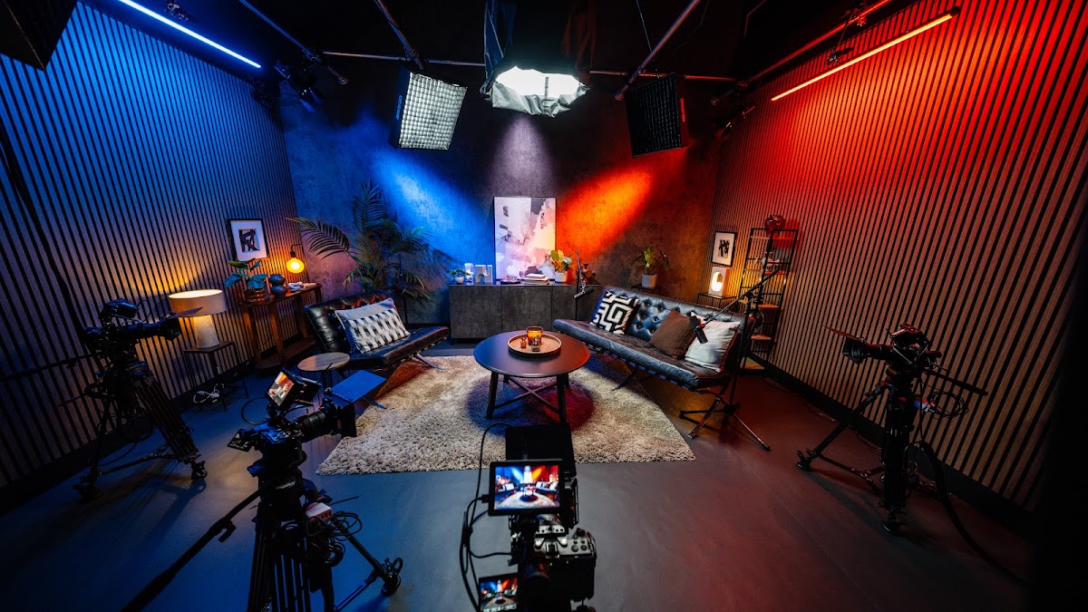 industry grade podcast studio