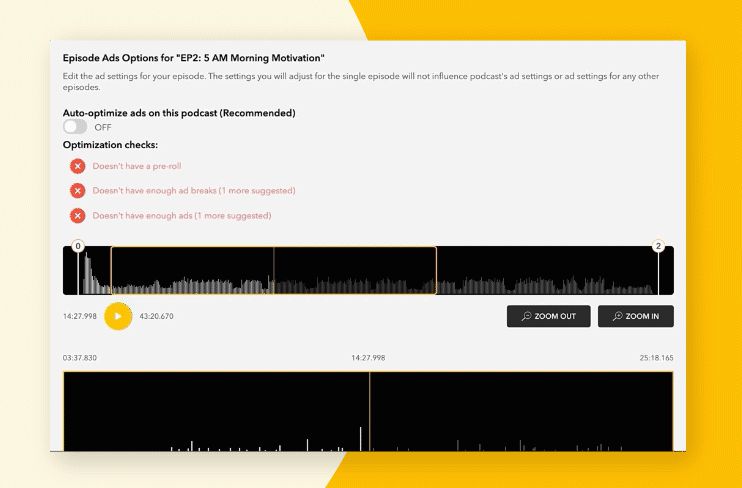 spreaker dashboard
