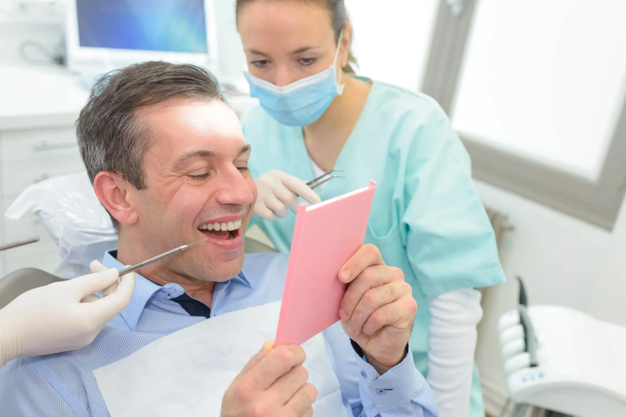 patient preparing for tooth extraction foley al