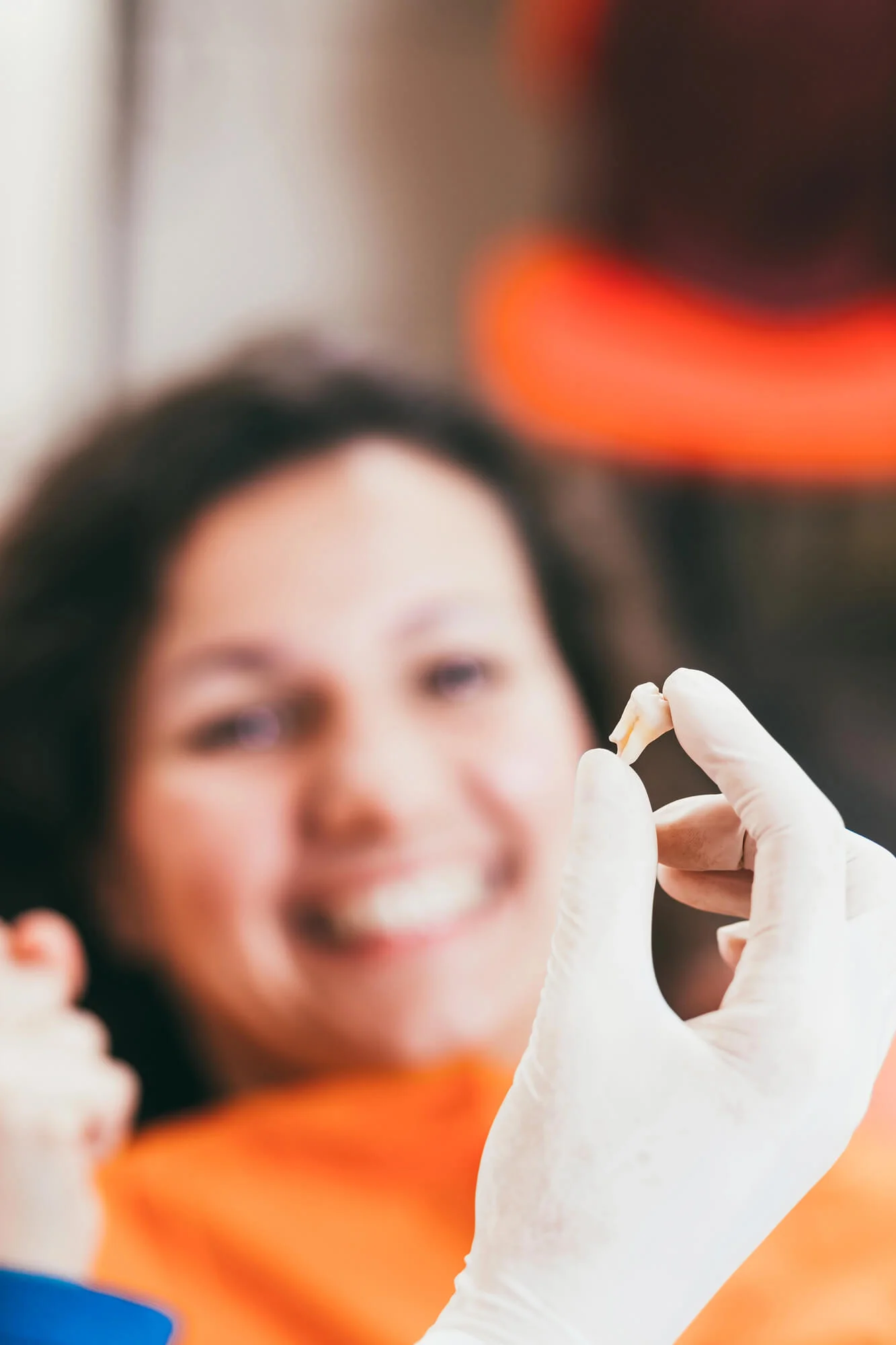 Healthy smile after tooth extraction in Foley, AL