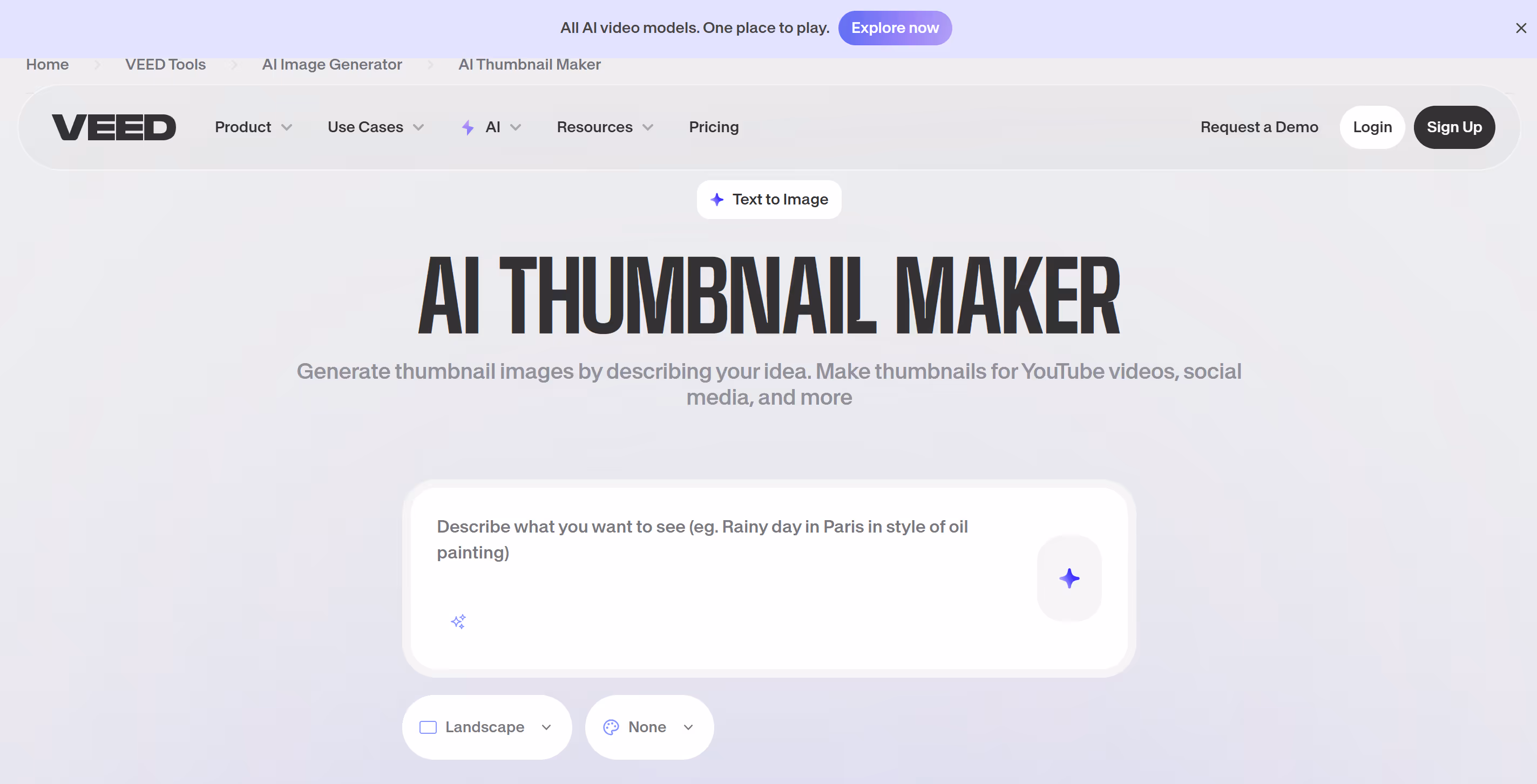 Interface de montage vidéo de VEED.IO