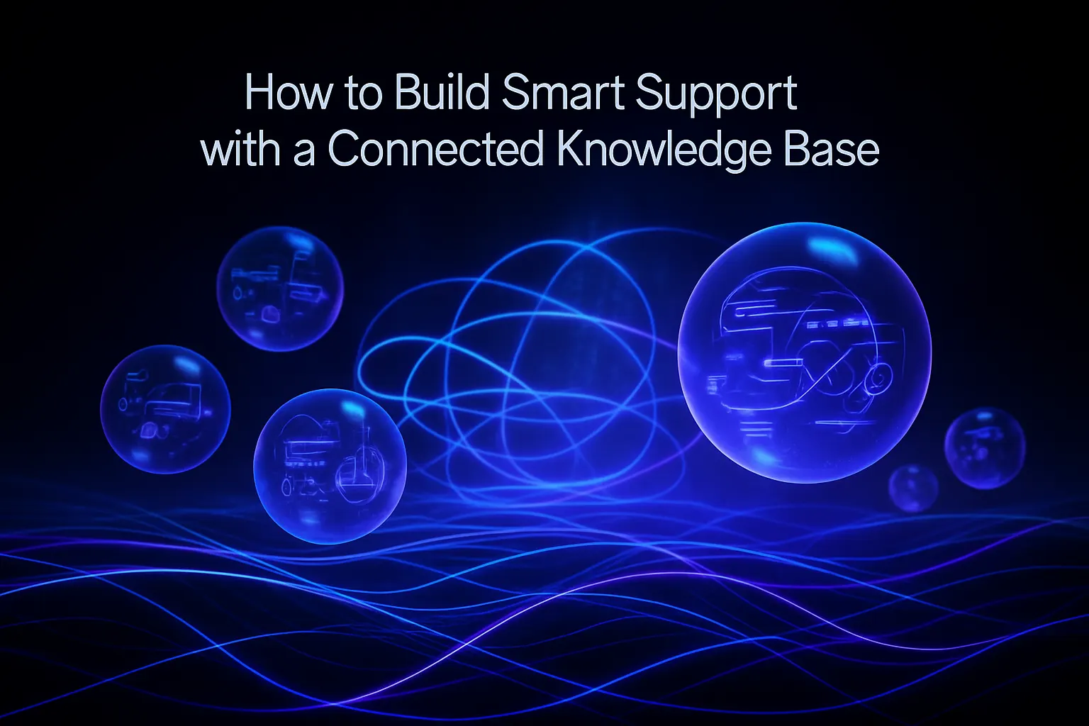 How to Build Smart Support with a Connected Knowledge Base