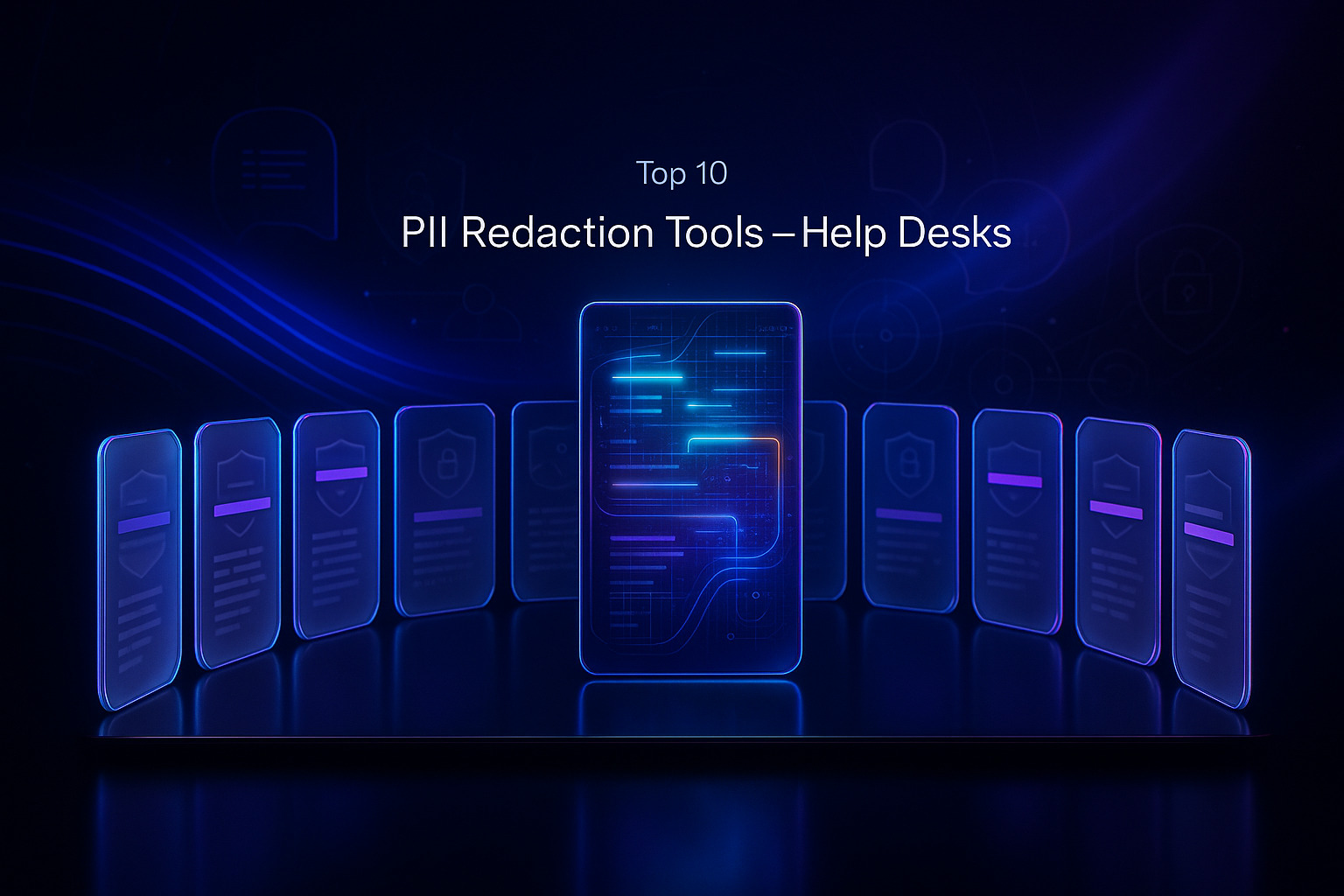 Top 10 Data Redaction and PII Detection Tools for Help Desks