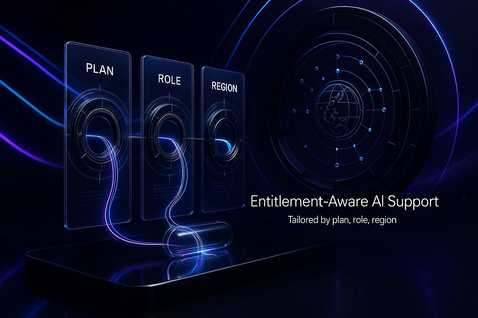 Entitlement-Aware AI Support: Tailor Answers by Plan, Role, and Region