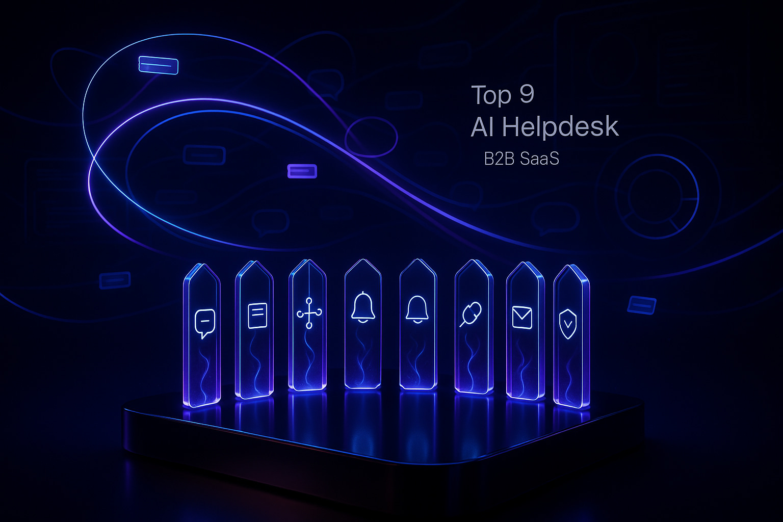 Top 9 AI Helpdesk Platforms for B2B SaaS