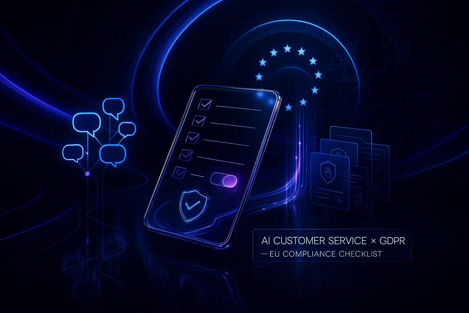 AI Customer Service and GDPR: A Compliance Checklist for European Teams