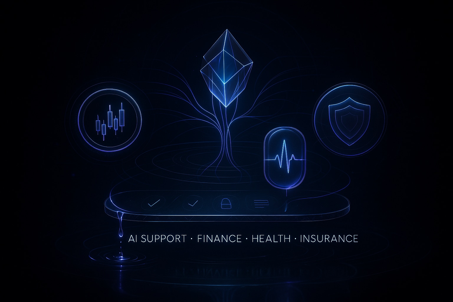 AI Support in Regulated Industries: Finance, Health & Insurance