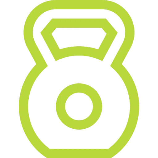 Ikona kettlebell.