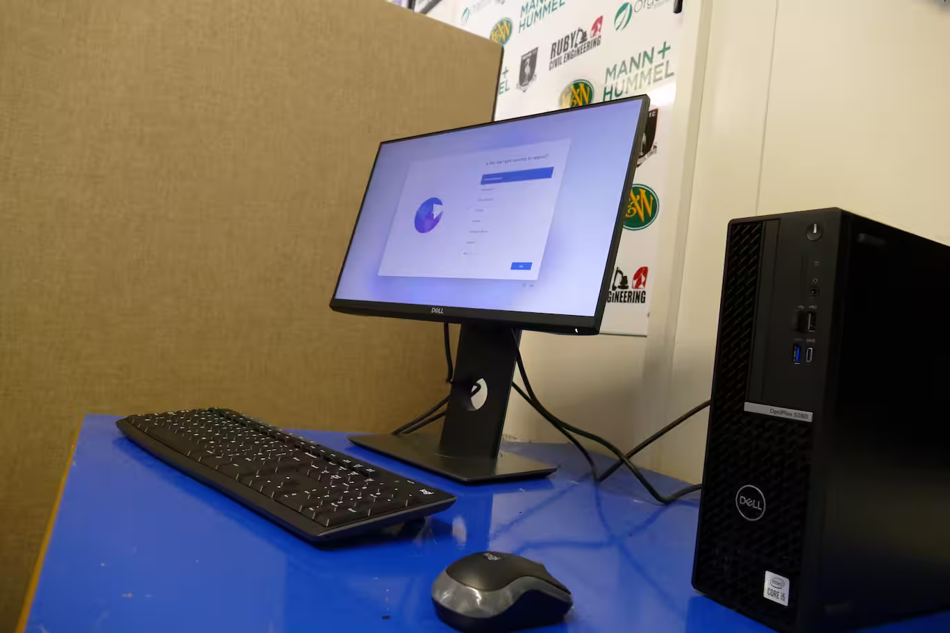 Full PC setup donated to Padiham FC
