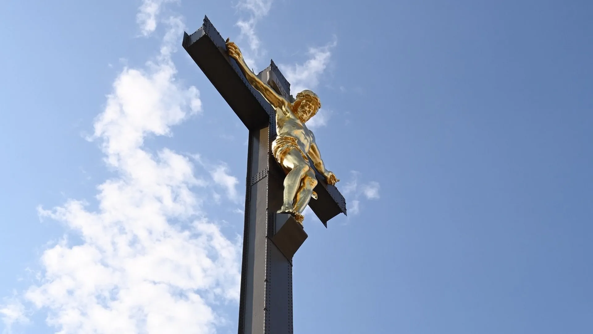 La Croix de la Mission à Saint-Étienne, un point de passage du parcours.