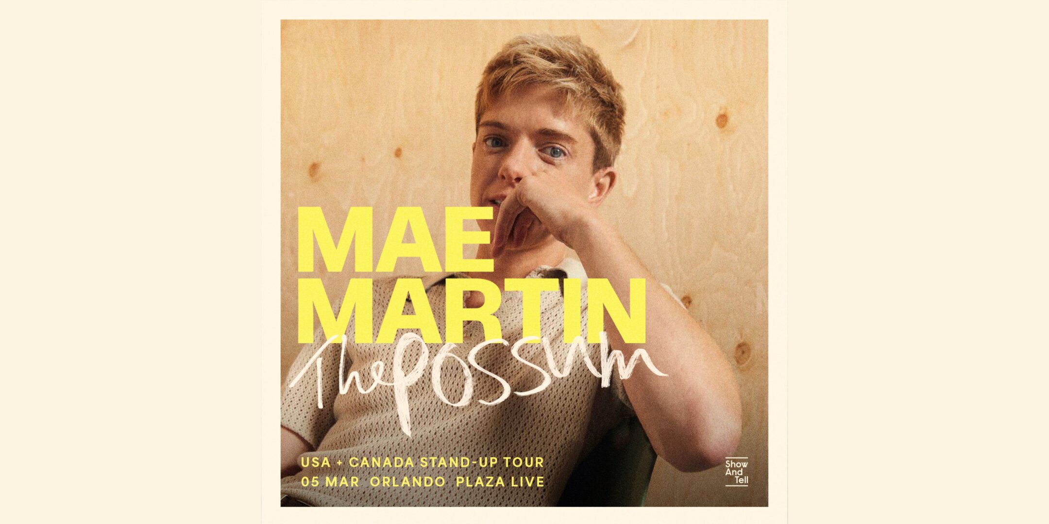 Mae Martin: The Possum