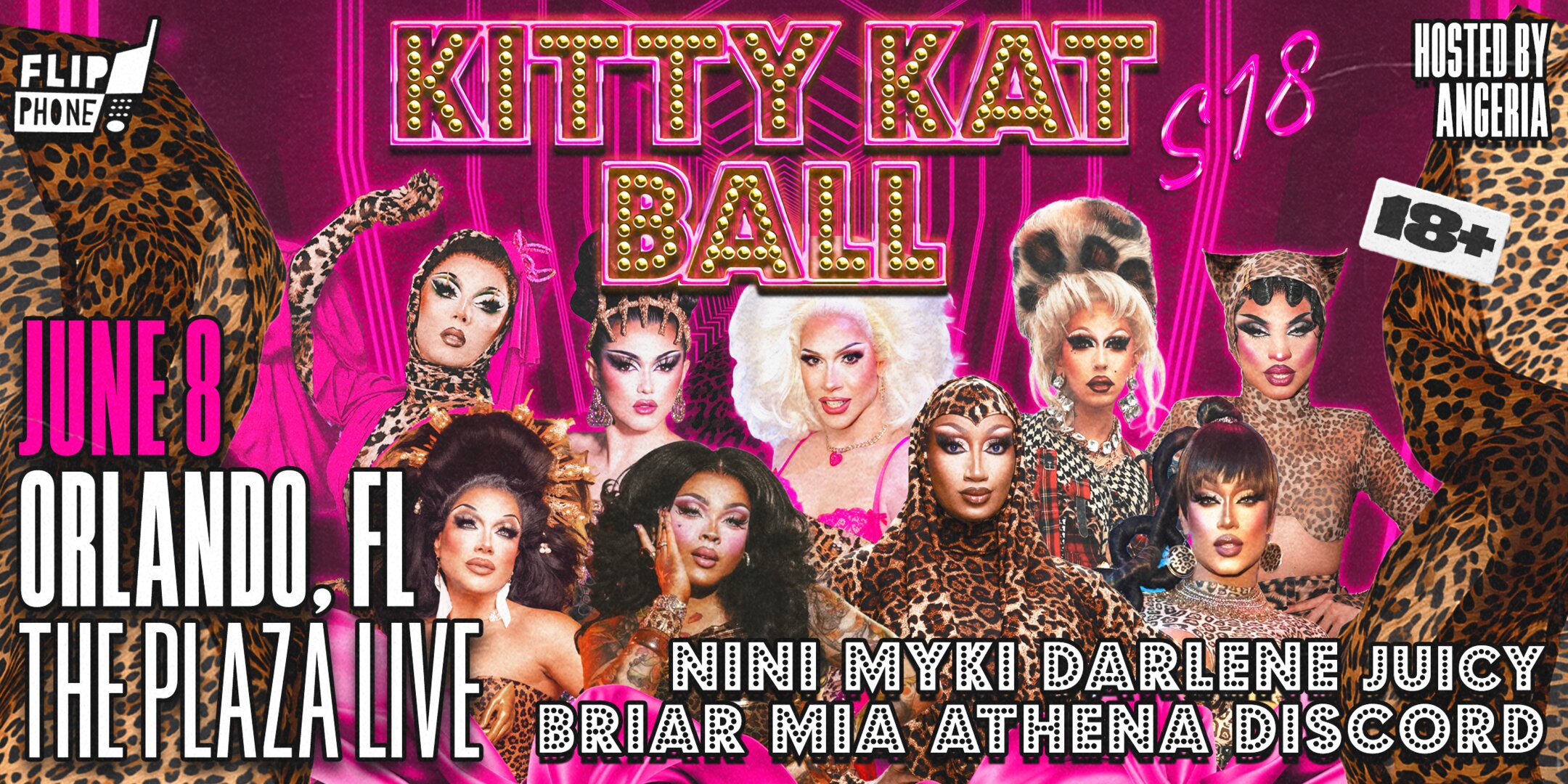 Kitty Kat Ball w/ Nini Coco, Darlene Mitchell, Myki Meeks, Juicy Love Dion, Briar Blush, Discord Addams, and Mia Star 