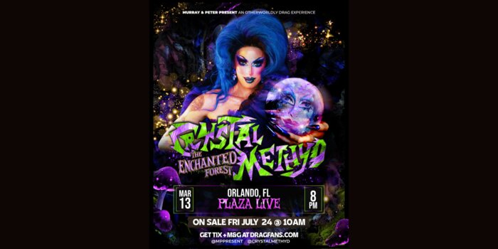 Crystal Methyd "The Enchanted Forest"