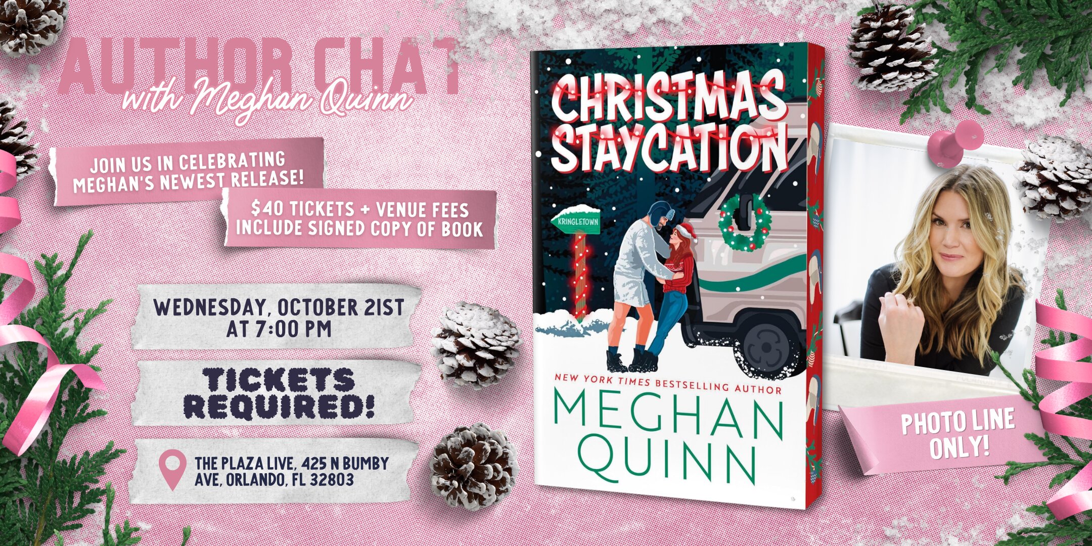 Meghan Quinn Author Chat