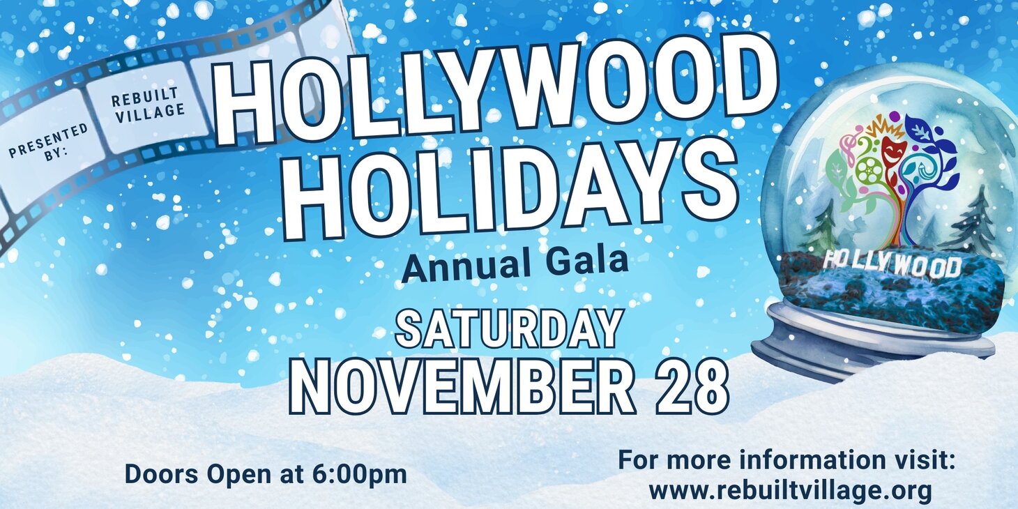 Hollywood Holidays Gala by Rebuilt Village
