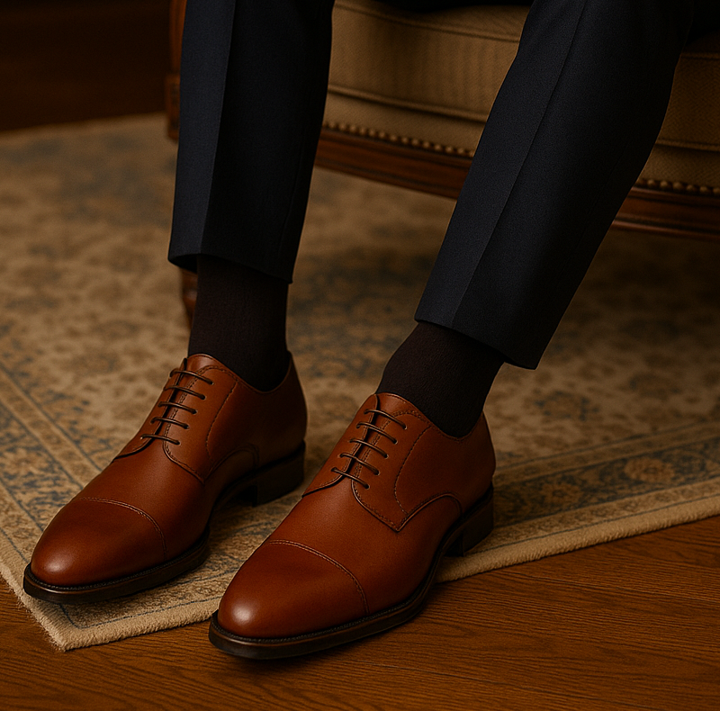 The Classic Brown Dress Shoe by Alistair Grey