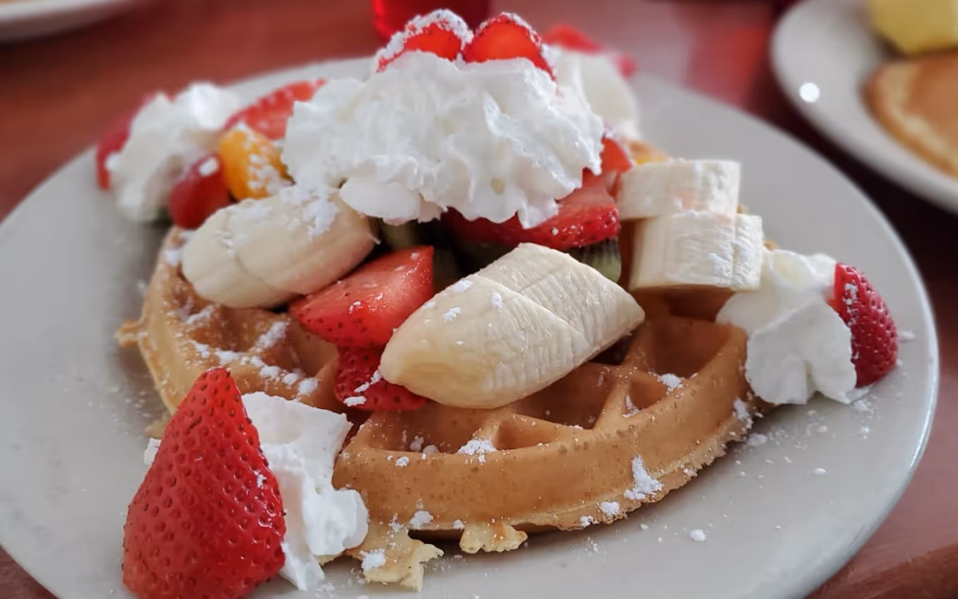 Farmhouse Cafe waffle