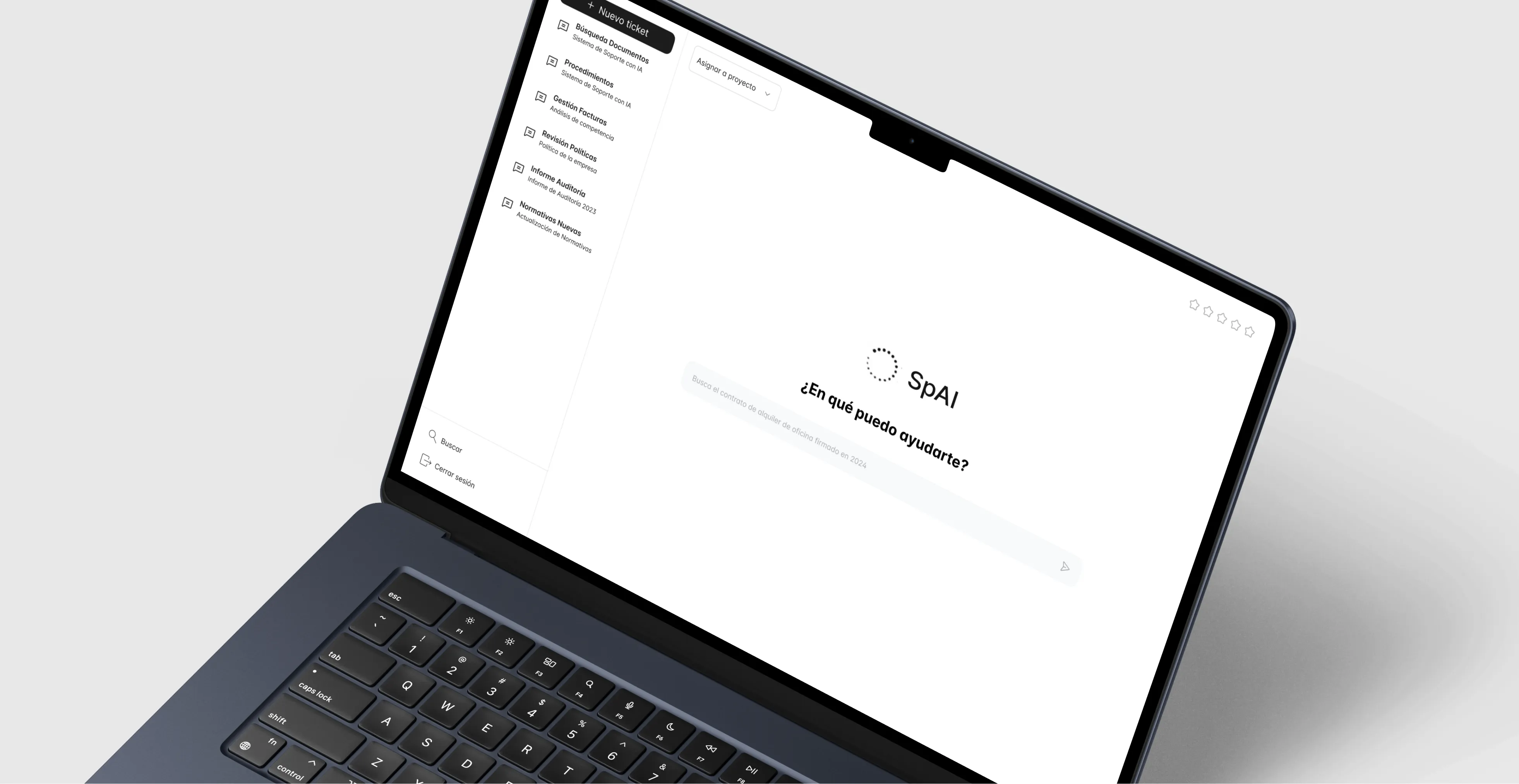 Chatbot que permite acceder a información de empresa con alt precisión
