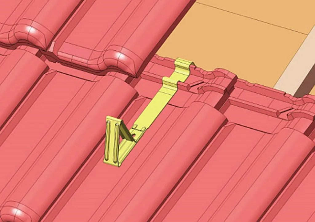a close-up of a roof