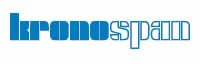 a blue and white logo