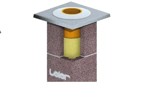 a close-up of a piece of concrete