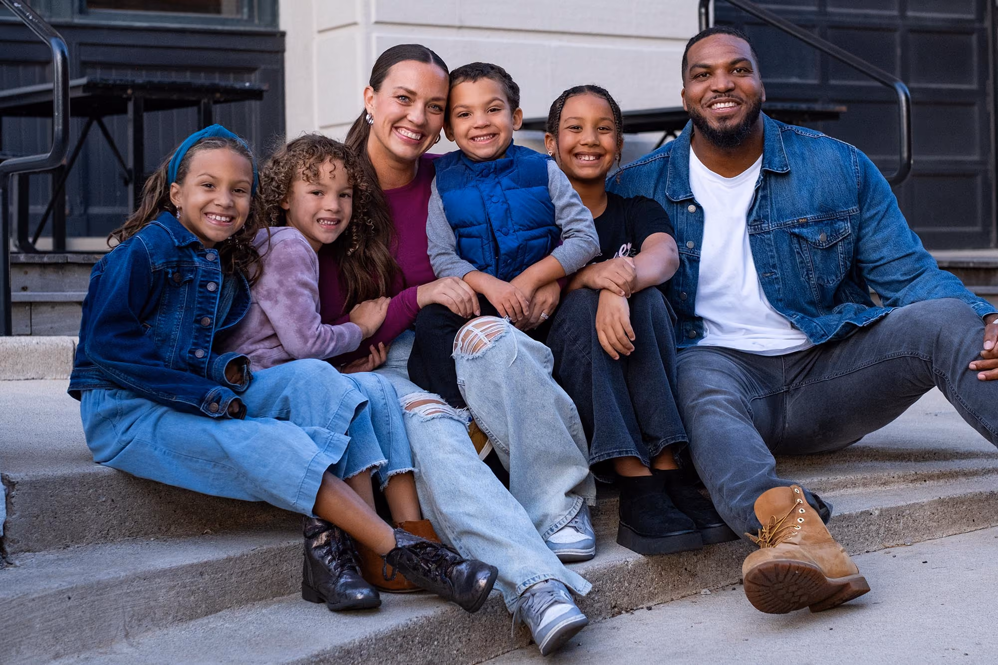 Pastor Jarryd Cole of Ambassador Church, Milwaukee and his family