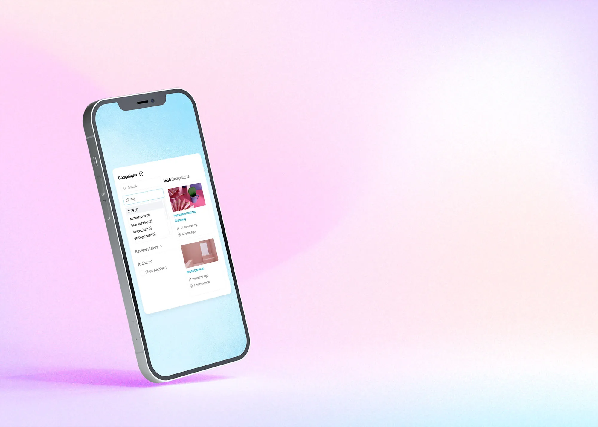 Free Stand Vertical ShortStack Mockup