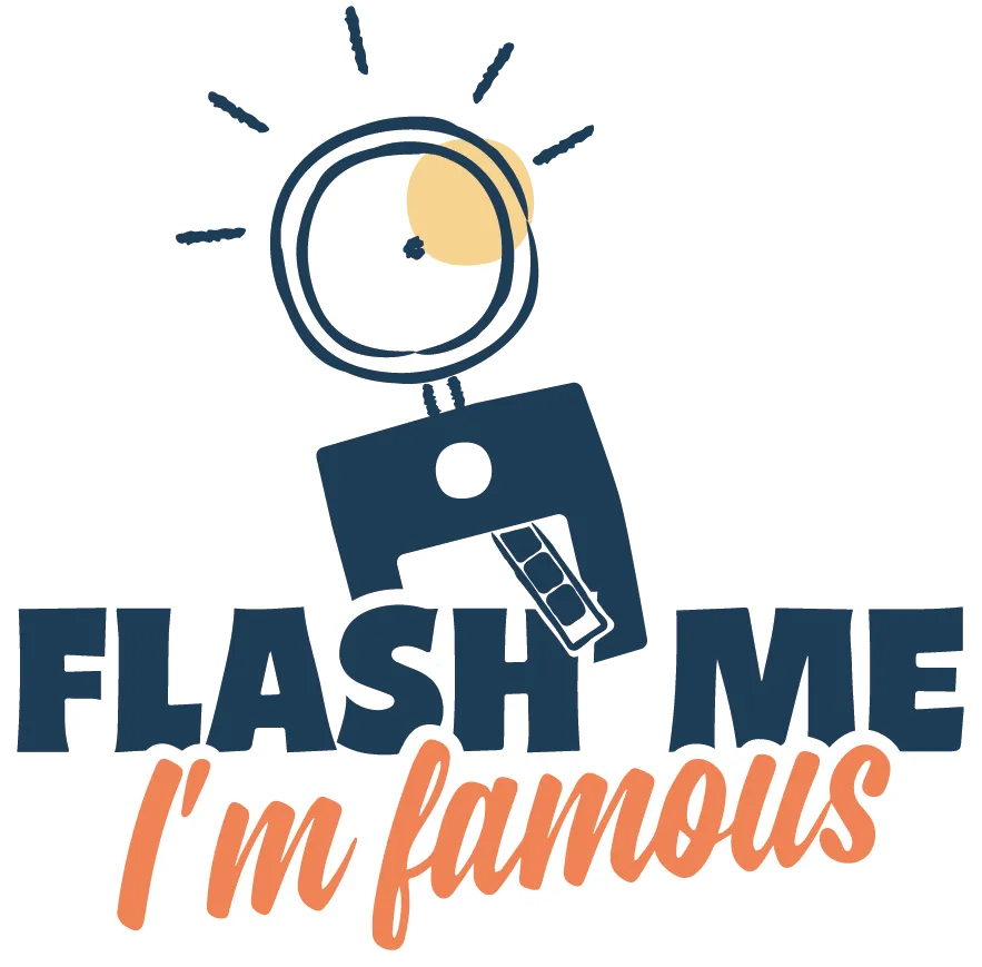 logo flash me i'm famous