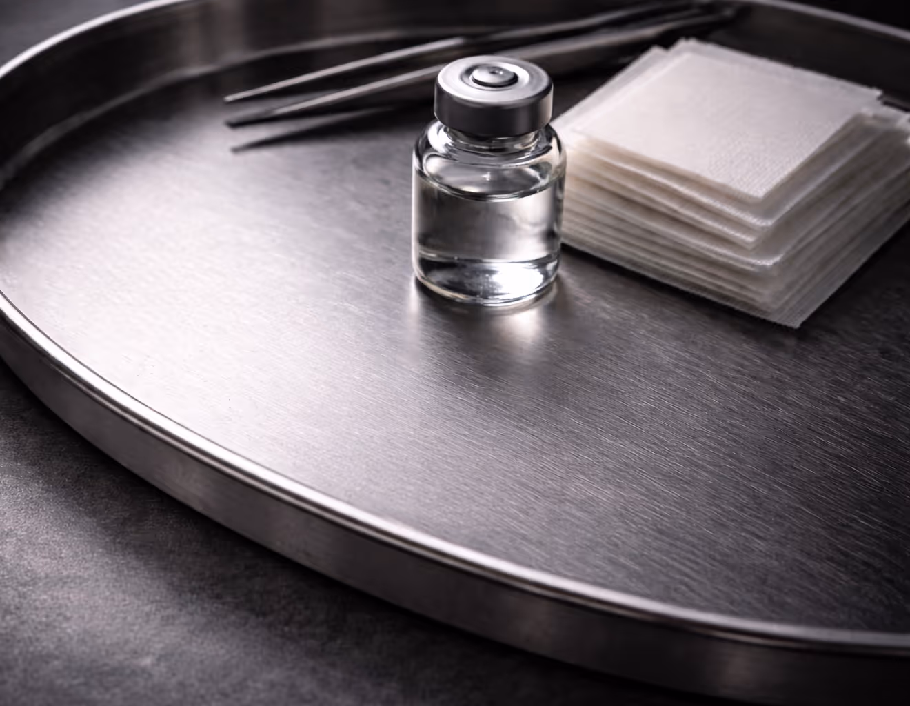 Medical treatment setup representing men's health clinic services in San Dimas