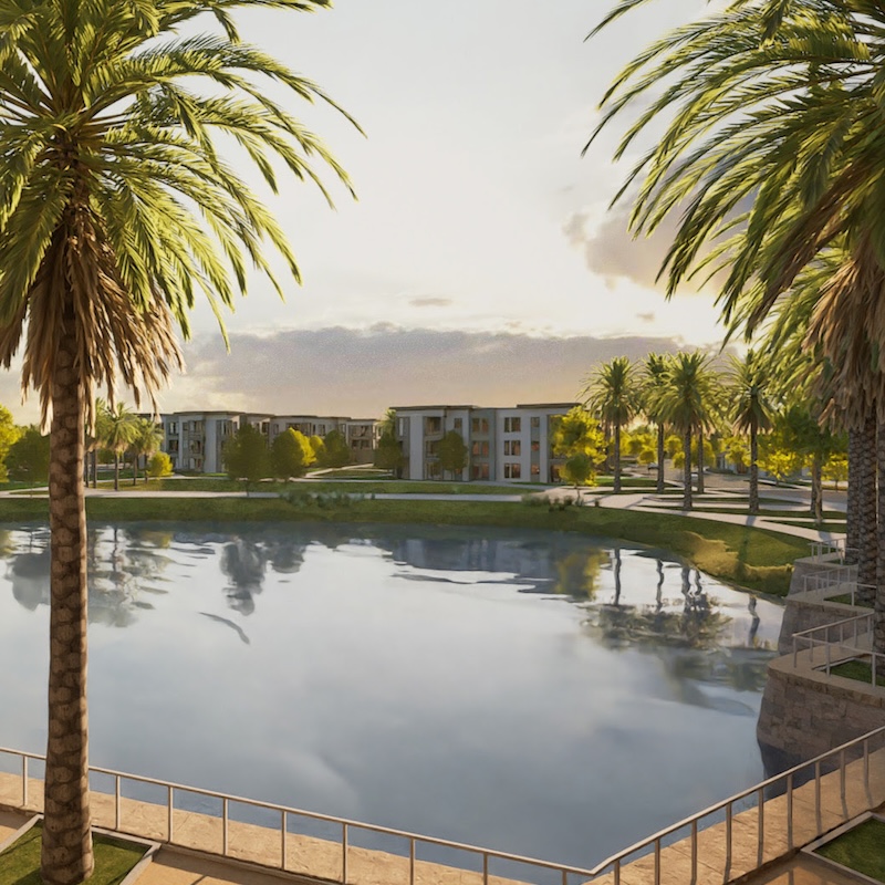 Outdoor View From Tower Apartment