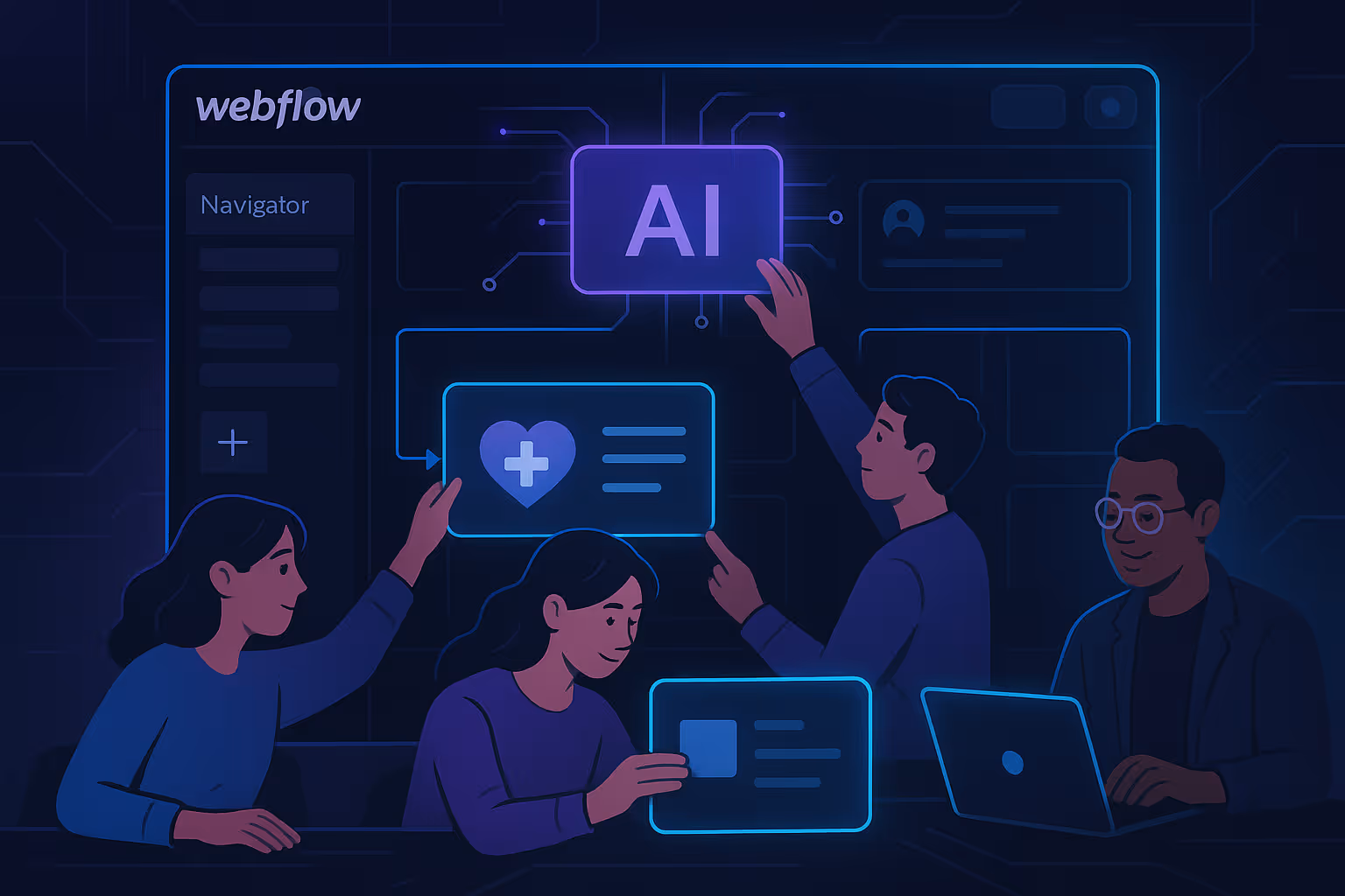 Webflow Audience
