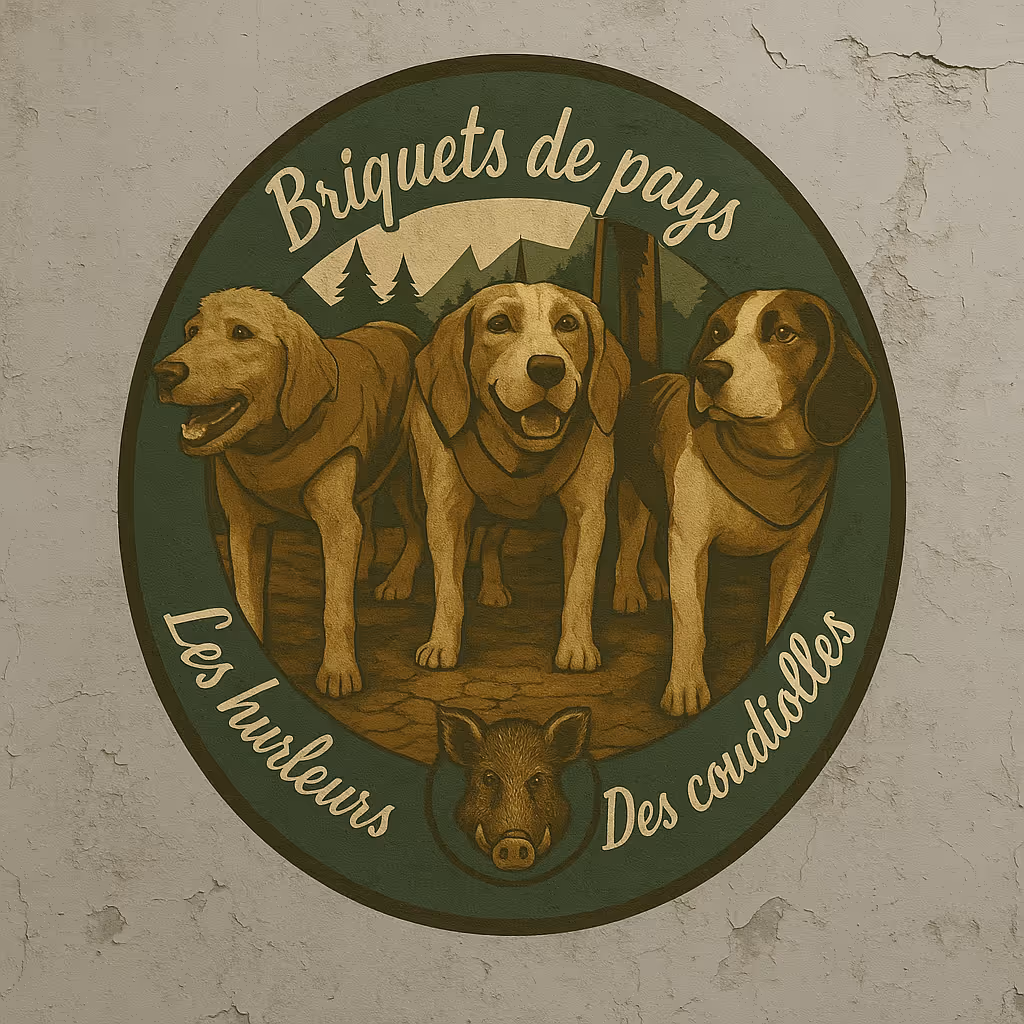 mockup du logo briquet de pays incrusté dans le mur