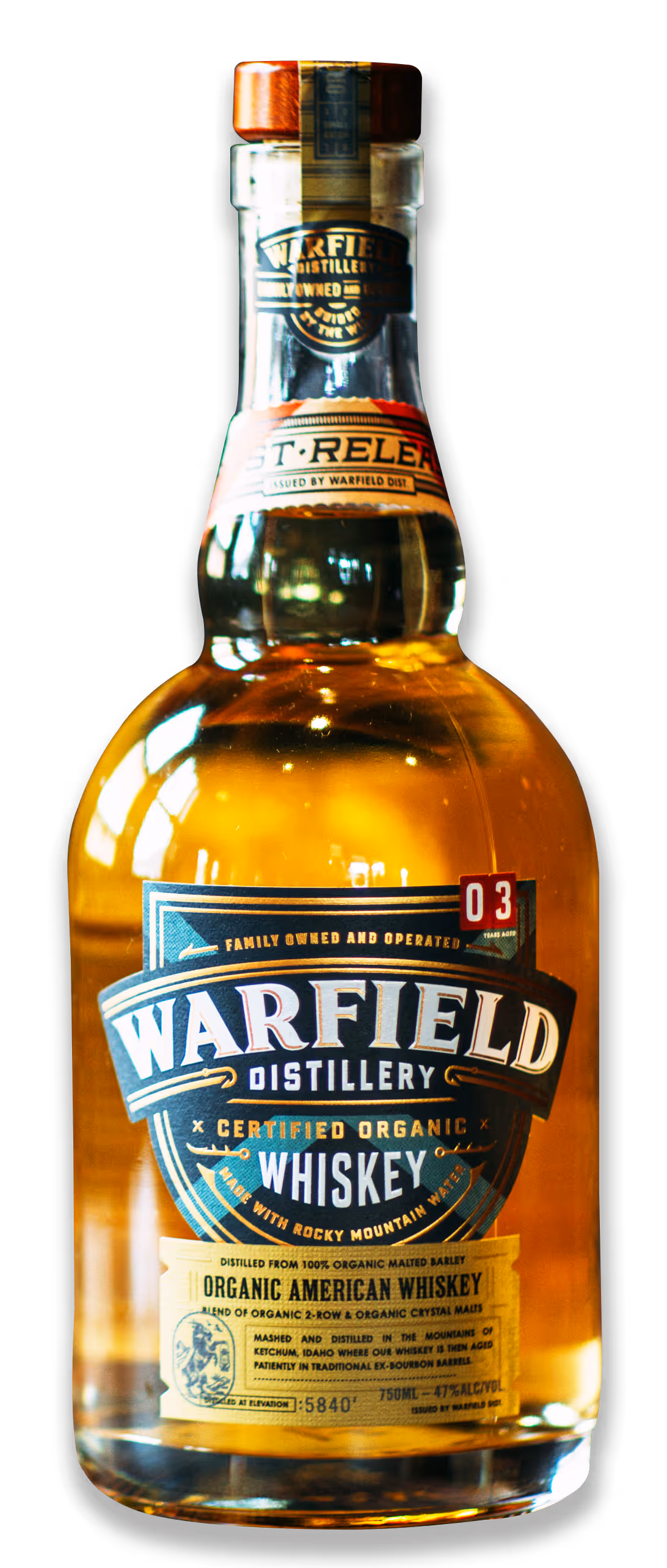 Warfield Whiskey Bottle
