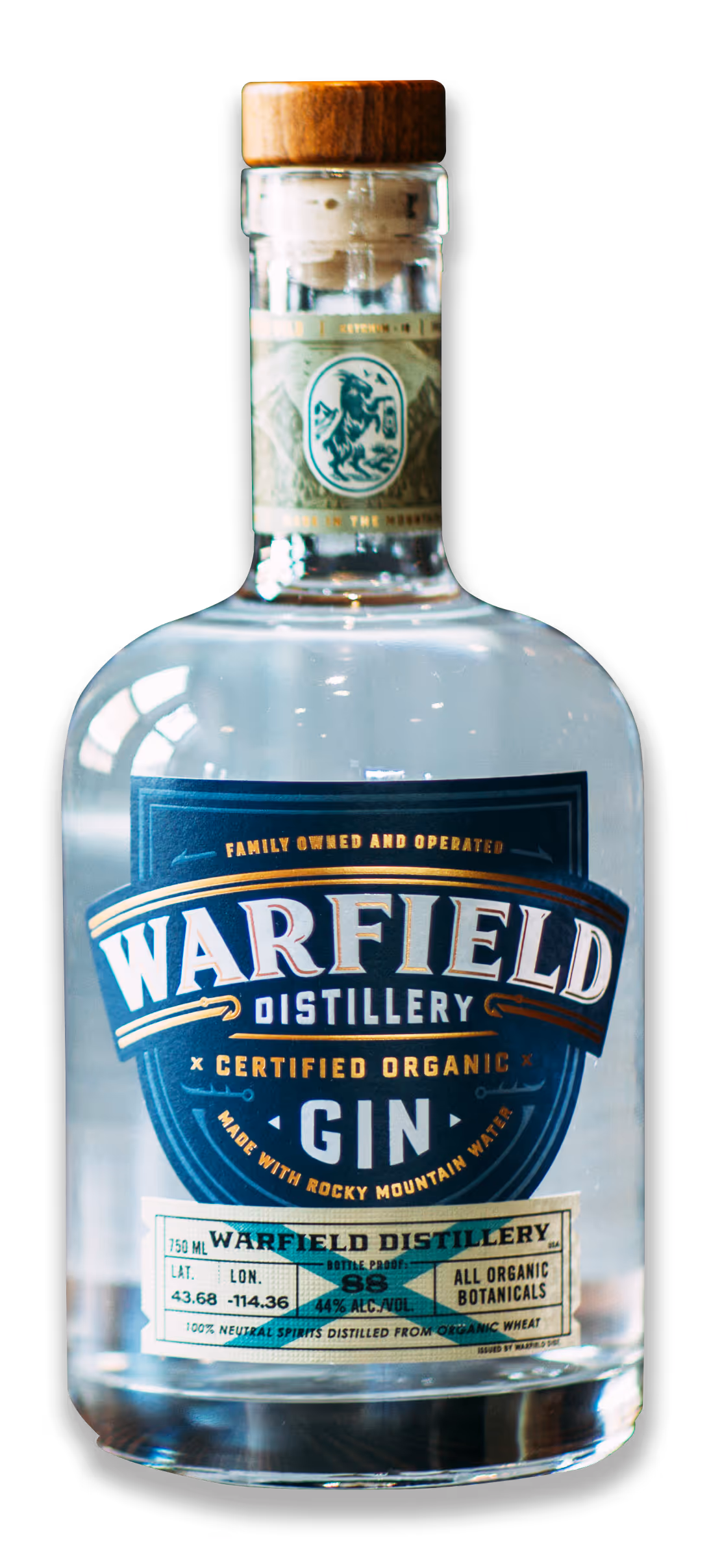 Warfield gin bottle
